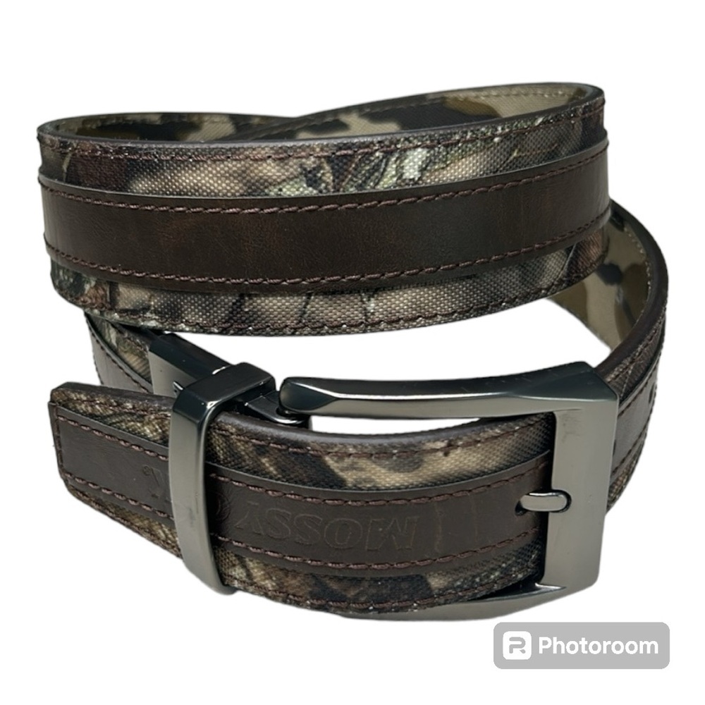 Mossy Oak Reversible Camo Belt Men Size 30 - 32